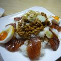 ともまに's cooksnap of when they made マグロ納豆山かけ丼.