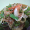 夢☆愛's cooksnap of when they made ピーマンの焼きびたし♪♪新たま和え.