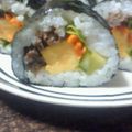 renymama's cooksnap of when they made キンパ　韓国のり巻き.