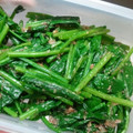 まるまるQQ's cooksnap of when they made ほうれん草のお浸し～海苔風味～.