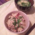 merumanma's cooksnap of when they made 秋刀魚みりん干しの炊き込みご飯.