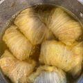 ふうとりえ's cooksnap of when they made シンプルな白菜ロール.
