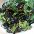 まっさまさママ's cooksnap of when they made 絶品♪生のりとﾆﾗの韓国風☆.