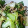そもそもさん's cooksnap of when they made ＊チンゲン菜としめじのオイスター炒め＊.