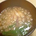 Haru Haru's cooksnap of when they made 小松菜と天かすのおみそ汁.
