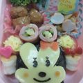 天使子ママ's cooksnap of when they made キャラ弁☆ミニー☆.