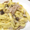蒼11086's cooksnap of when they made 豚肉ときのこの幸せパスタ♡.