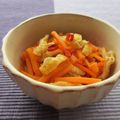 doiko's cooksnap of when they made にんじん油揚げ★甘ピリ辛煮.