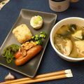 ミッキーアン's cooksnap of when they made 餃子の皮が余ったら…味噌汁に✿.
