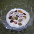 kemeta's cooksnap of when they made お豆とドライイチジクのヨーグルト.