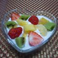 kemeta's cooksnap of when they made フルーツ*ヨーグルト.