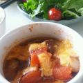 ふわぽん's cooksnap of when they made なすと牛すじのトマト煮込み.