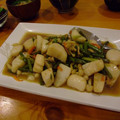 Mojun♪'s cooksnap of when they made にんにくの芽と帆立の中華炒め.