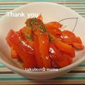 たくぼん☆ママ's cooksnap of when they made パプリカマリネ.