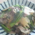 サーフブレイド's cooksnap of when they made 筍と小松菜の塩豚炒め.