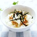 Kenmamac's cooksnap of when they made 鮭フレ＆クリチの変わり茶漬け.