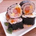 あんみつ☆'s cooksnap of when they made 韓国・巻き寿司【キンパプ】恵方巻きにも♪.