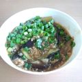 ゆり⌘1018's cooksnap of when they made 鶏挽肉と茄子の塩麻婆茄子.
