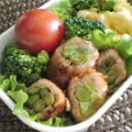 ミセスあまぐり's cooksnap of when they made ✿誰でも簡単♬ニンニクの芽の肉巻き✿.