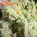 はっぴーはりぼ's cooksnap of when they made 青汁で♧グリーンポテトサラダ♧おから入♪.