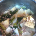 mioccha30's cooksnap of when they made 蕪と筍の煮物☆鶏ひき肉のあんかけ.