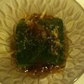 κοнα's cooksnap of when they made ごま油香る☆ほうれん草のお浸し.