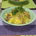 あっこ・Y's cooksnap of when they made 豚ネギ焼きうどん(o^-')b.