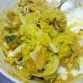 こばっちのかよぴん's cooksnap of when they made お弁当に＊新玉ねぎと南瓜のサラダ＊.
