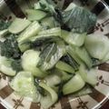 メルティローズ's cooksnap of when they made チンゲン菜お浸し 簡単ﾚｼﾋﾟ.