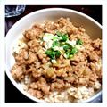 みかん粉's cooksnap of when they made お肉いっぱい風！ほぼ豆腐で肉味噌うどん.