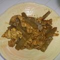 白山単身赴任中's cooksnap of when they made こんにゃくと豚肉の甘辛ゴマ煮.