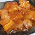 fu♪♪'s cooksnap of when they made 厚揚げでかさまし♪辛くないエビチリ.