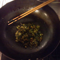 chiemake's cooksnap of when they made 小松菜のうまうま炒め煮☆ざくざくふりかけ.