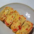 ゆみらんたん's cooksnap of when they made お弁当に♪パプリカin卵焼き.