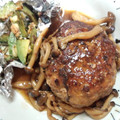 ★ままちｬん★'s cooksnap of when they made ふっくら蒸し焼き♪絶品和風ハンバーグ.