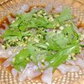 かず☆あん's cooksnap of when they made スズキ（白身魚）のカルパッチョ.