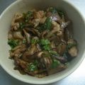 liutan's cooksnap of when they made 豚肉と舞茸のニンニク醤油炒め.