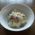 緑好き女's cooksnap of when they made 簡単クリームリゾット風＊進化ver.＊.