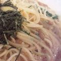 MofeMofee's cooksnap of when they made 納豆タラコスパゲティー.