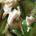 くぅぱんだ's cooksnap of when they made ＊ささみときゅうりの和風和え＊.