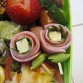 紅葉ｙ's cooksnap of when they made お弁当に.✿～ハムでお花～✿..