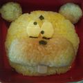 よっしゃん's cooksnap of when they made ＜忍者ハットリ君＞しし丸　　＊キャラ弁＊.