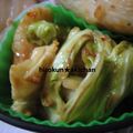 ako213's cooksnap of when they made ちくわとキャベツのオイマヨ唐辛子炒め♪.