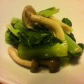 ちゃことゆうな's cooksnap of when they made ♪ダイエット♪なんちゃって青梗菜炒め.