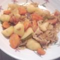 3姉妹ちゃんママ's cooksnap of when they made 短かい時間でほっこり♪我が家の豚じゃが☆.