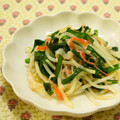 ＊＊rose＊＊'s cooksnap of when they made ぱぱっと簡単!　にらもやし炒め.