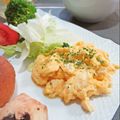 イベ長's cooksnap of when they made ウチんちの＊スクランブルエッグ＊マヨ仕立.