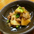 あおはと's cooksnap of when they made れんこんの甘味噌そぼろ.