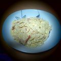 おばぁさん's cooksnap of when they made うどんdeさっぱり簡単カルボナーラ♪.