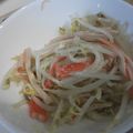dorafan's cooksnap of when they made ●簡単●もやしとカニカマ　サラダ♪♪♪.